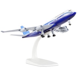 Busyflies Airplane Model Diecast Planes 1/300 Scale Boeing 747 Model Aircraft for Gift