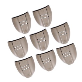 OATIPHO Heavy Duty Flexible Side Shields for Glasses Protective Eyewear Side Shields for Enhanced Safety Against Wind and Splash Fits Eyewear