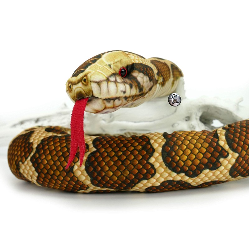 Tiger Python Cuddly Toy Snake Python Plush Snake Plush Toy