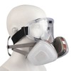 Reusable Half Face Cover Half Facepieces Cover with Safety Glasses