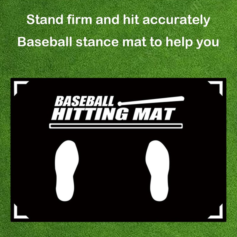 Xanadued Baseball Training Mat, T Ball, Baseball and Softball Batter