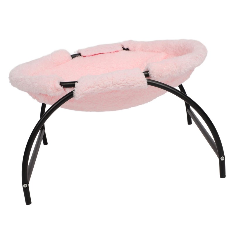 Cat Hammock Bed Stable Structure Soft Comfortable Breathable Elevated Kitten
