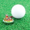 HOKUSHIN TRADING MK0466 Golf Ball Marker Kookie Ramune Upright Marker
