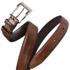 Allen Edmonds Mens Belt Chili Leather 36