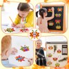 Motipuns 30 Set Fall Leaf Butterfly Magnet Craft Kit with