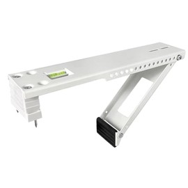 Alpine Hardware American Owned Universal Window Air Conditioner & Heat Pump Bracket One Arm Heavy-Duty Window AC Support-Supports Air Conditioner Up to 160 lbs.-for 12000 BTU AC to 20000 BTU AC Units