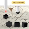 Flyshop, Chair Leg Caps Square Floor Protector Caps Heavy Duty