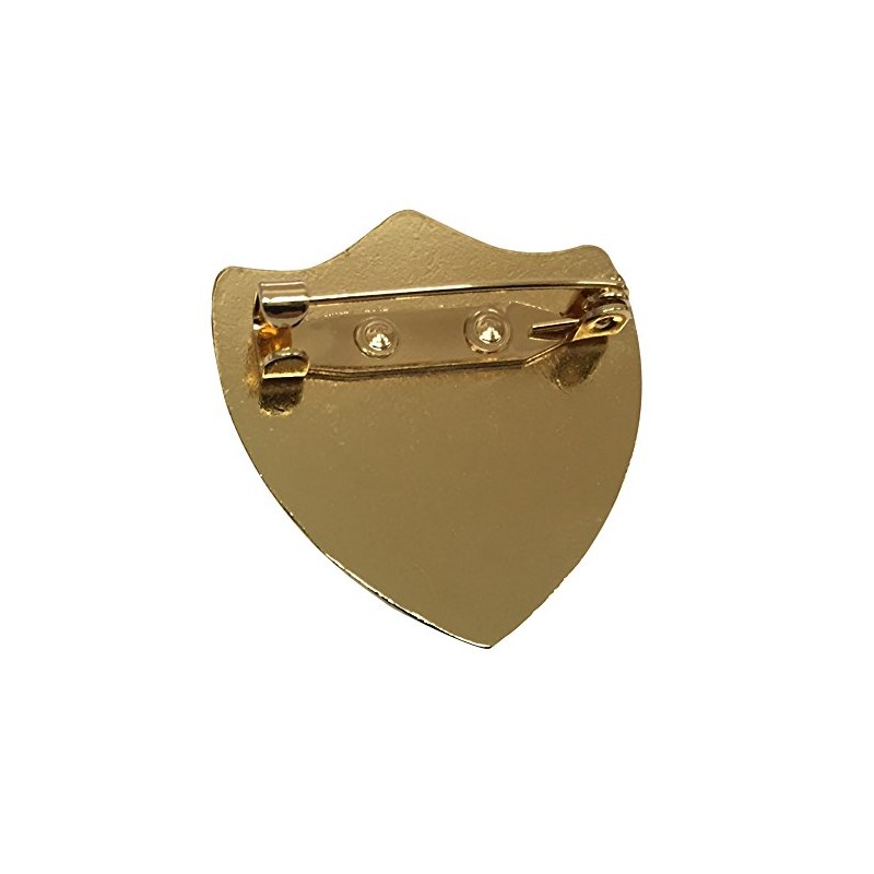 Pupil Leadership Team Yellow School Shield Badge