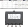 SMA Microstrip Power Splitter Combiner 2‑8GHz Stainless Steel 4 Way