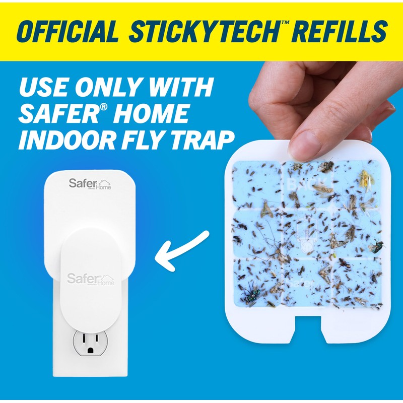 Safer Home SH506 Indoor Plug-in Fly Trap Refill Pack of