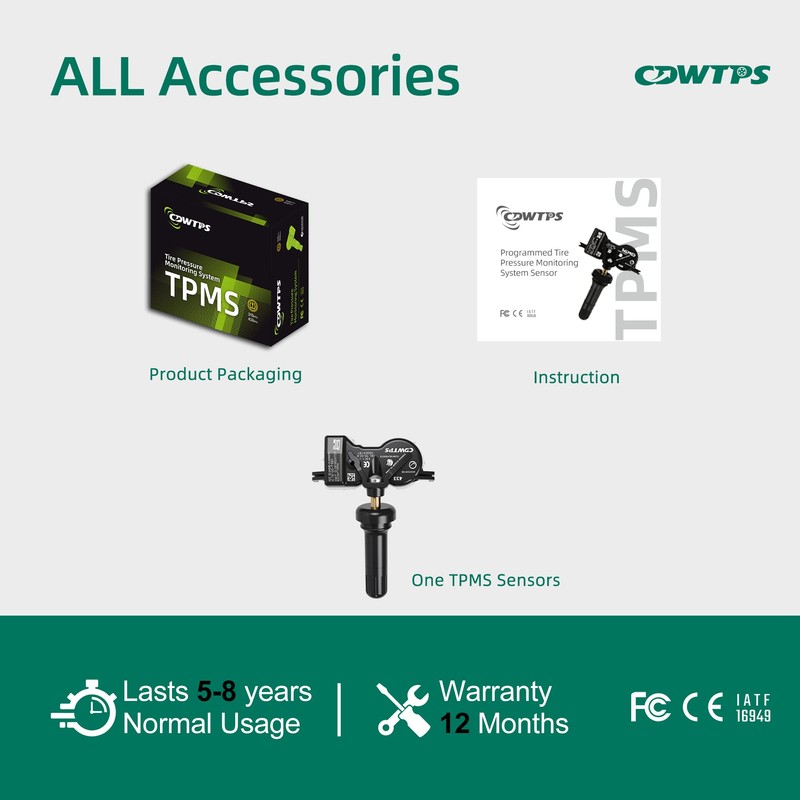 CDWTPS Sistema de Control de presión de neumáticos con Sensor