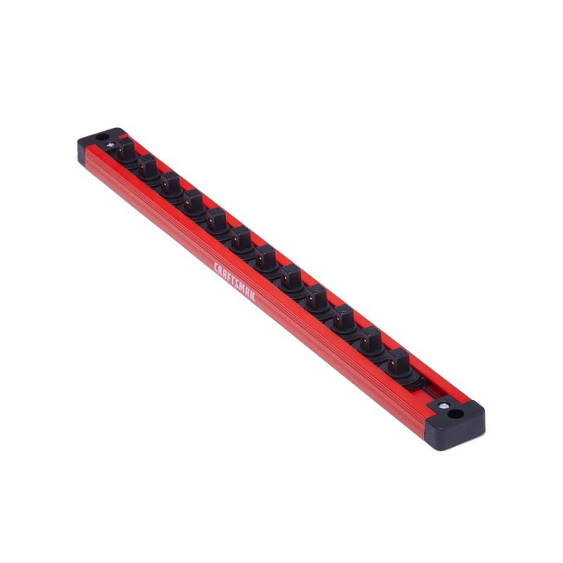 CRAFTSMAN Locking Magnetic Socket Rail Holder, Tool Tray Storage Organizer,