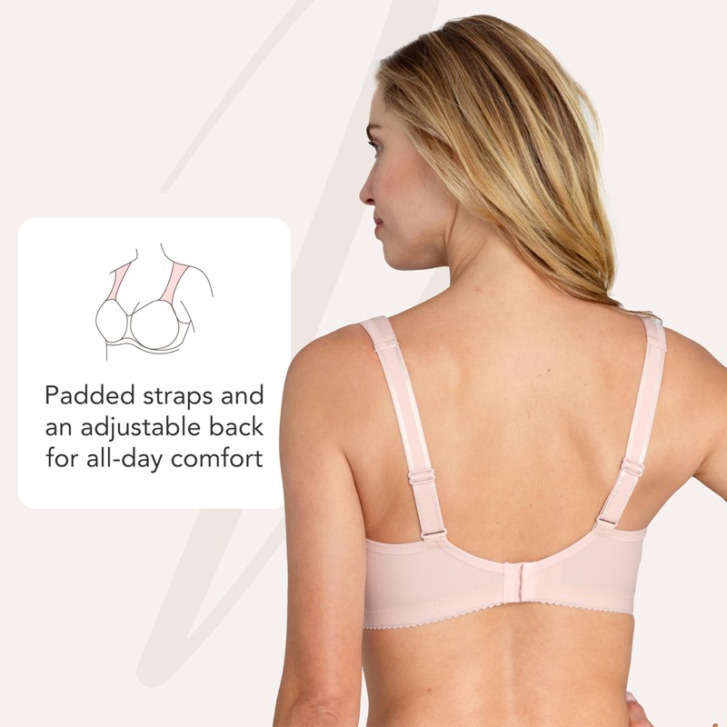 Miss Mary of Sweden Broderie Anglaise Non-Wired Bra - White,