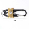 zmart Keychain 20 Multi Tool Portable Ruler Bottle Opener Wrench