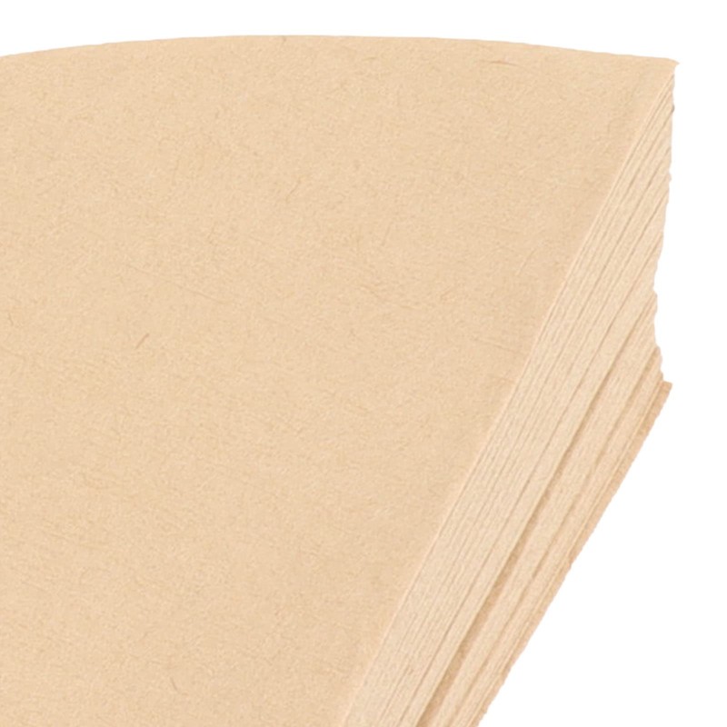 100pcs Coffee Filter Paper Fiber Cone Filter 2