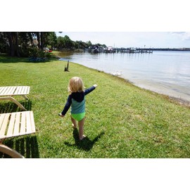 KaWaii Baby Reusable Swim Diaper for Children (Neon, S-12/25 lbs) Ultra Premium Quality for Eco-Friendly Baby Shower Gifts & Swimming Lessons