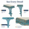 DECHOUS Small Vintage Floating Wall Shelf, European Style, 5.8x3.5x7 Inch
