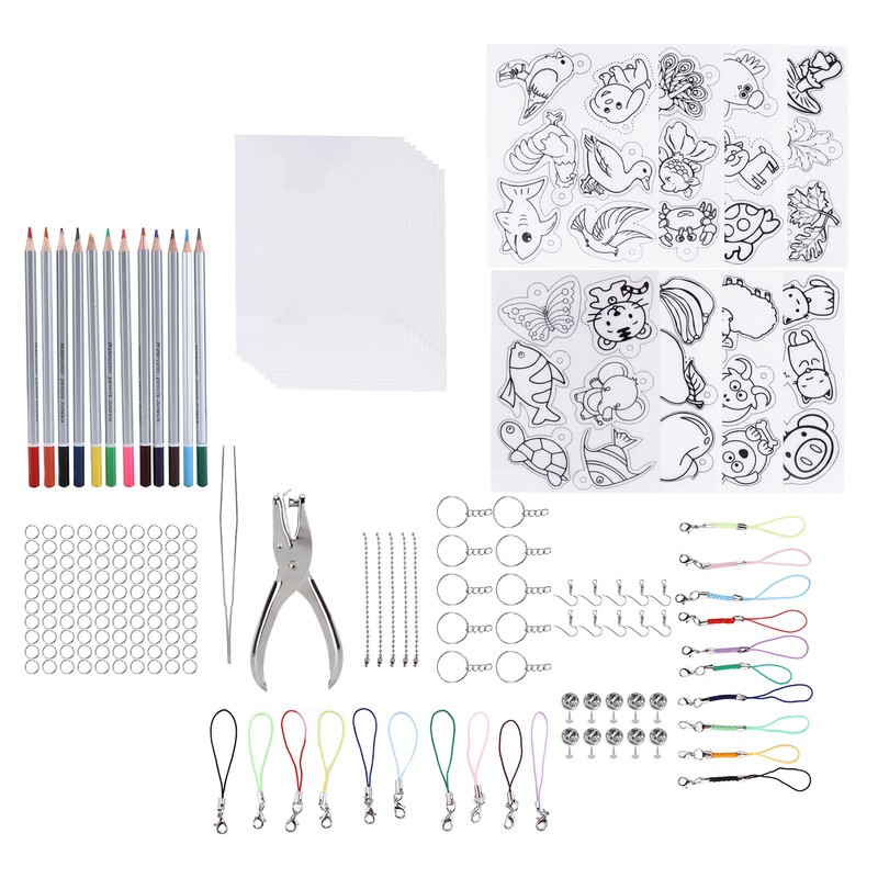 Heat Shrink Sheet Set Complete Shrink Plastic Sheet Kit with
