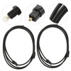 jojofuny 2pcs Optical Audio Cable Male to Male for Home