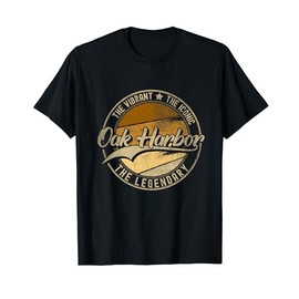 Oak Harbor WA | Washington | Vintage Distressed T-Shirt
