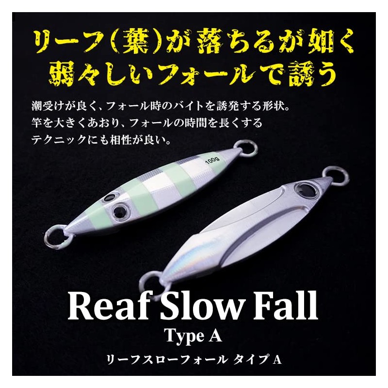 Reef Slow Fall Type A Metal Jig 200g Lure Jig
