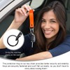 ZNDAW Motorcycle Keychain, Fabric Multifunctional Motorcycle Key Chain Holder, Anti-Lost