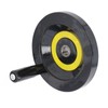 Handwheel 16x160mm Lathe Hand Wheel with Detachable Handle for Lathe