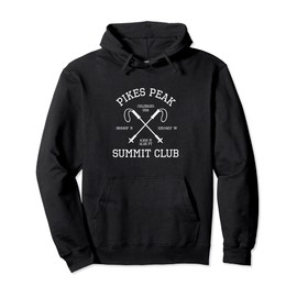 Climbed Pikes Peak Summit Club Hike Colorado USA Hiking Pullover Hoodie