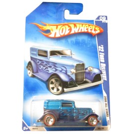 Hot Wheels 2008 All Stars Blue '32 Ford Delivery w/ Red Line 5SPs #49 (09 of 36) 1:64 Scale
