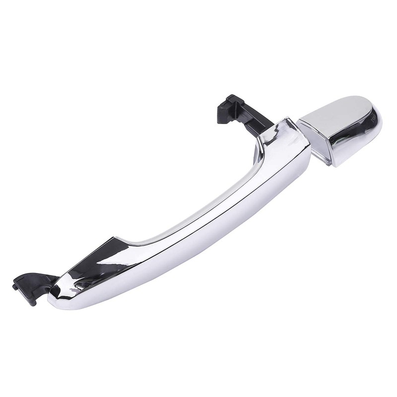 Exterior Rear Left Driver Side Chrome Door Handle Replacement for