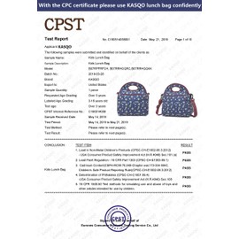 Kasqo Lunch Bag for Boys, Neoprene Insulated 8.7L Kids Lunch Tote Children’s Lunch Box with Front Pocket and Detachable Adjustable Shoulder Strap in Unique Astronaut