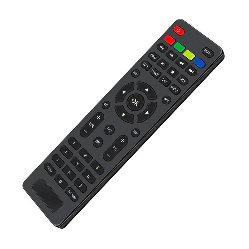 AULCMEET Remote control, replacement remote control suitable for Xoro HDD