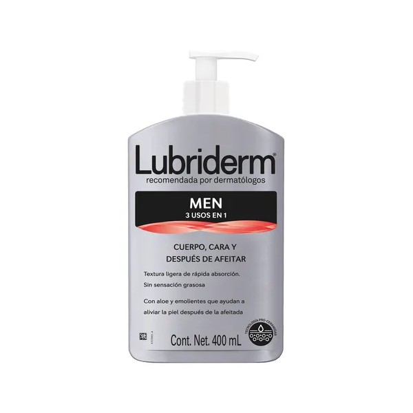 Crema Corporal Men 400 ml Lubriderm®