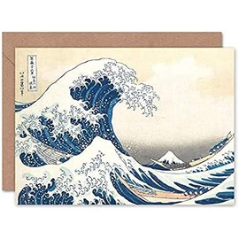 Fine Art Prints Hokusai Great Wave off Kanagawa Greetings Card