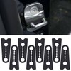Hikiwin Silicone Car Door Latch Covers, Car Door Lock Cover