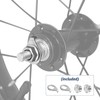 Exceedhub 20 Inch Kids Bike Front Wheels Replacement with Solid