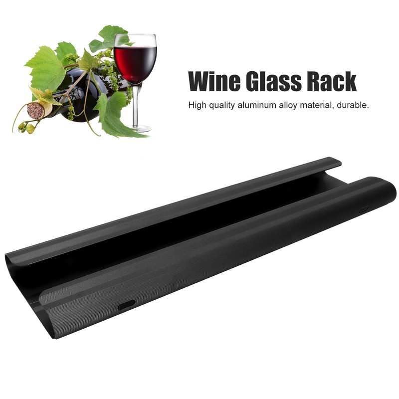 Wine Glass Rack Upside Down Stemware Holder Hanger for Home