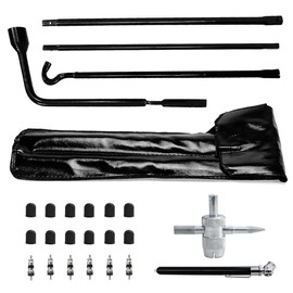 YQCSO Spare Tire Removal Tool Kit Tire Lug Wrench Handle Tire Removal Replacement Kit Fit For 1998-2021 Toyota Tacoma 2004-2021 Toyota Tundra 2008-2021 Sequoia