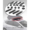 4 PCS Stainless Steel Universal Roof Box U-Bolt Clamps Van