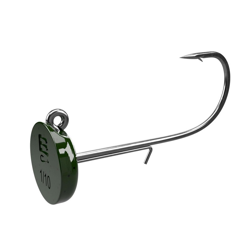 Buckeye Lures SPOT Remover NED Head 1/8 OZ. / Green