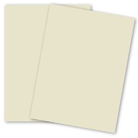 Domtar Colors - Earthchoice CREAM - Opaque Text - 8.5 x 11 Paper - 24/60 Text - 500 PK by Domtar Colors