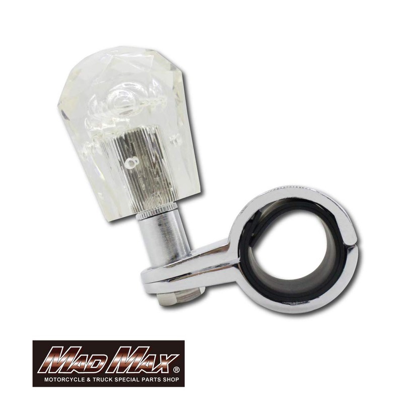 Handle Spinner, Diamond-Cut Foam, Clear