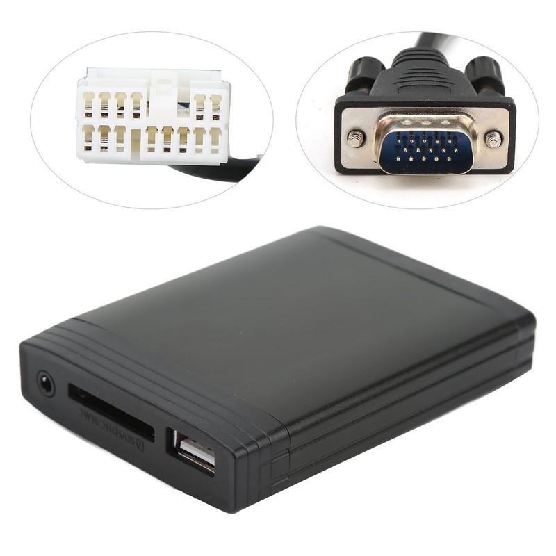 Digital CD Music Changer USB SD SDHC MMC AUX MP3