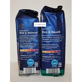 Barissimo House Blend and Medium Roast Ground Coffee 12oz 340g (Two Bags)