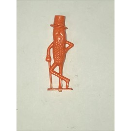 Planters Nuts ORANGE Vintage 1950 Planters Mr. Peanut Whistle RIP 1916-2020 Highly Collectible