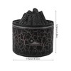 Volcano Diffuser 5V 180ml Relaxing Auto Off Warm Atmosphere Flame