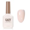 GAOY Nude Jelly Gel Nail Polish, 16ml Sheer Translucent Netural