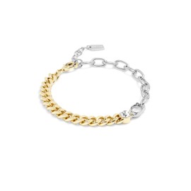 Coach Women's Signature Mixed Chain Bracelet