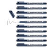 edding 1880 profipen - black - 10 pens - line
