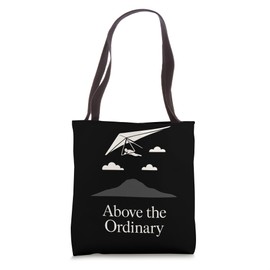 Hang Gliding Delta Wing Pilot Free Flight Soaring Adventure Tote Bag